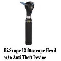 Riester Ri-Scope L3 Otoscope Head  Without Anti-Theft Device  LED Light 3.5 V-Part Number-10567-301 - Opthalmoscopes